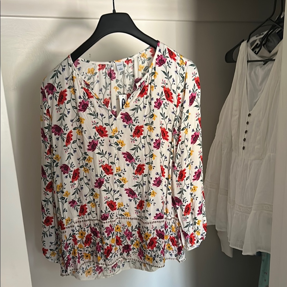 Floral Print Women's Top